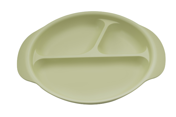 【取寄商品】iiwan ランチ皿 リーフグリーン