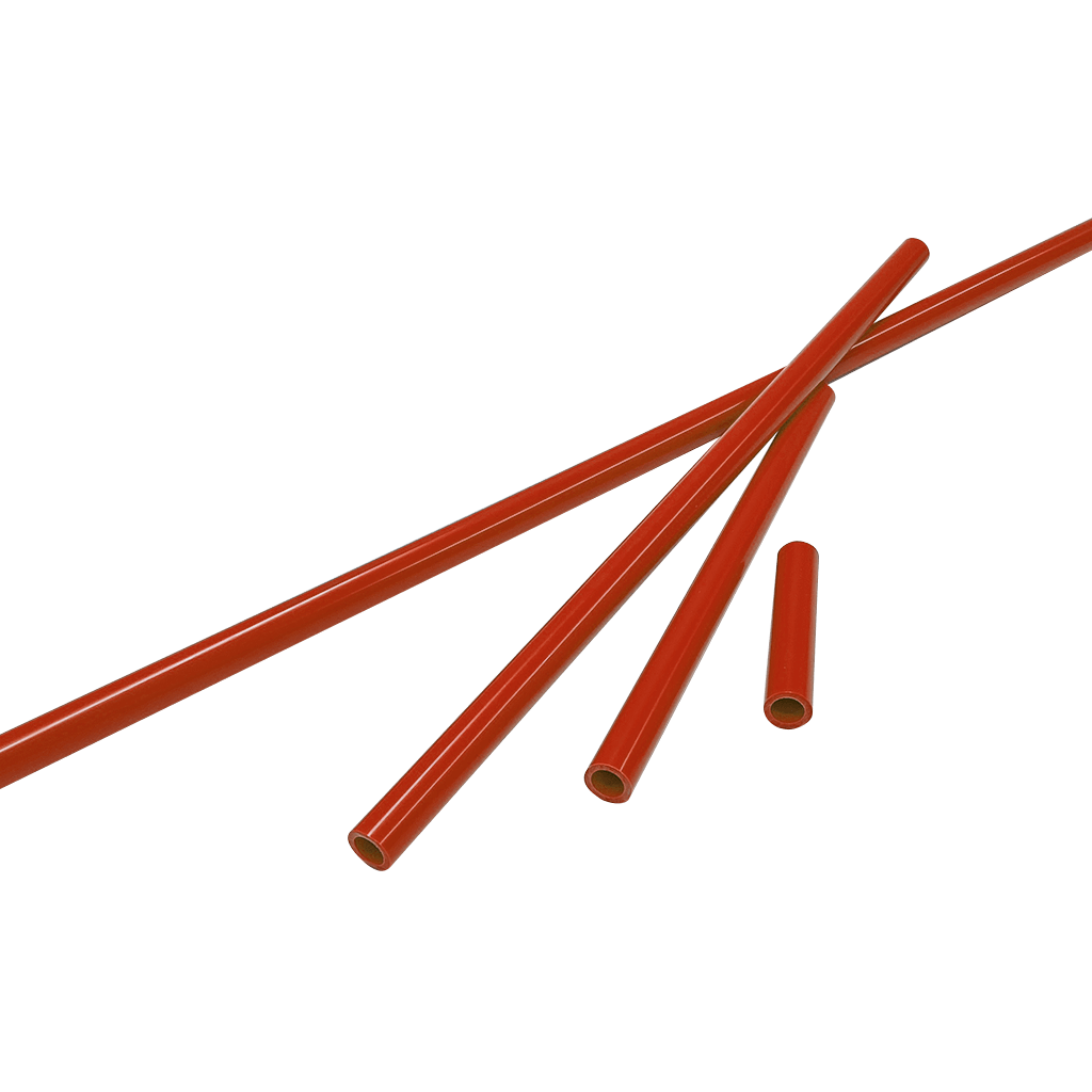 塩ビ カラーパイプ　赤