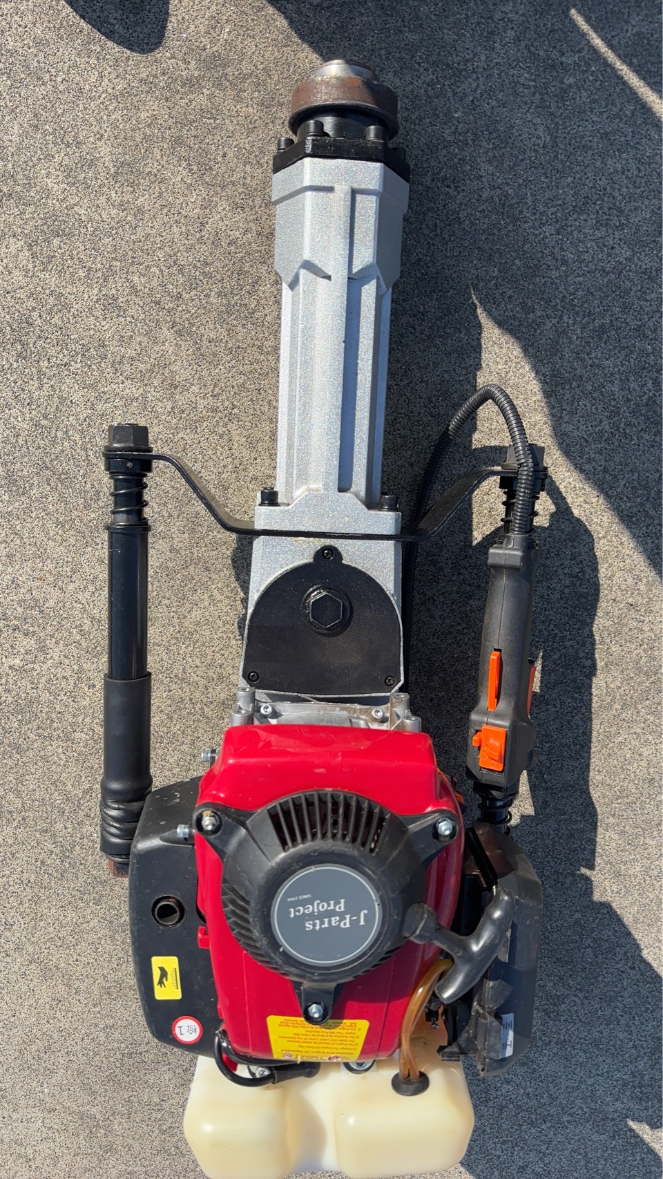 【ジャンク品】エンジン式杭打機