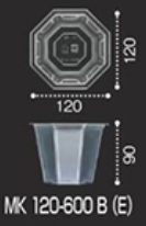 クリーンカップ　MK120-600B（E)