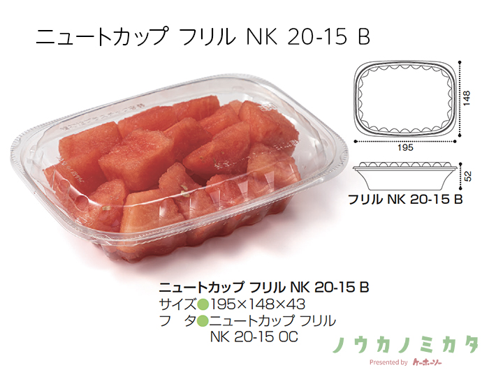 ニュートカップ フリル NK 20-15 B
