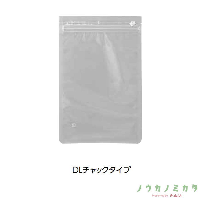 チャック付三方袋 DL 28-40 ONY LLDPE 280×425（400）