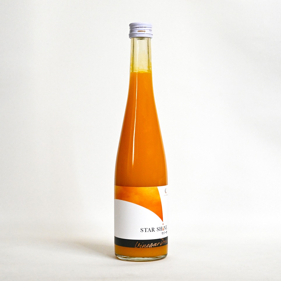 【月星食品】綺麗ドリンクSTAR SHINE 濃縮サジー酢500ml瓶