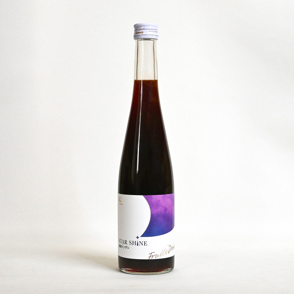 【月星食品】綺麗ドリンクSTAR SHINE濃縮サンザシ500ml瓶