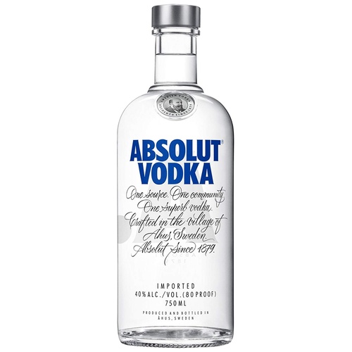 アブソルート ウォッカ(ブルー)40°750ml(正規)