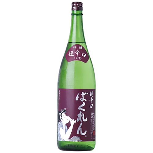 くどき上手 赤ばくれん 吟醸 超辛口 1800ml