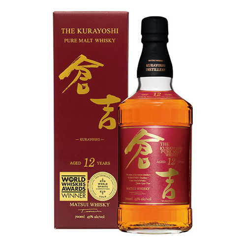 マツイピュアモルトウイスキー 倉吉 12年 (限定商品)43度 700ml