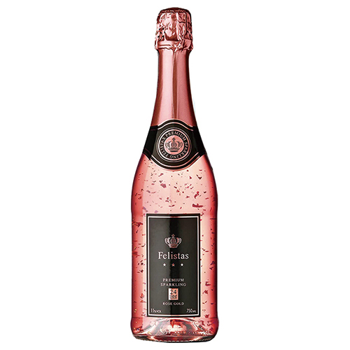 フェリスタス ロゼゴールド スパークリングワイン 金箔入 750ml (正規) 
