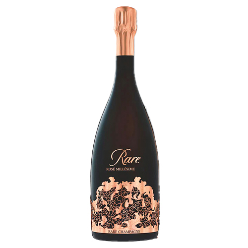 ★クイーン・レア シャンパーニュ ブリュット ロゼ 750ml(ダブルティアラ付)