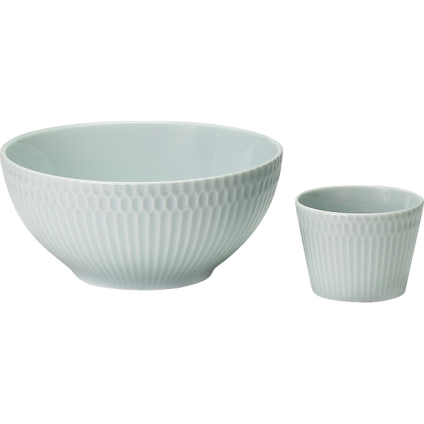 小田陶器　さざなみ　爽麺セット　