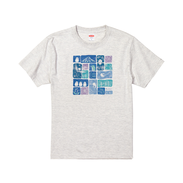 Accotori 【花ロードえにわ様限定】恵庭道の駅Tシャツ　オートミール