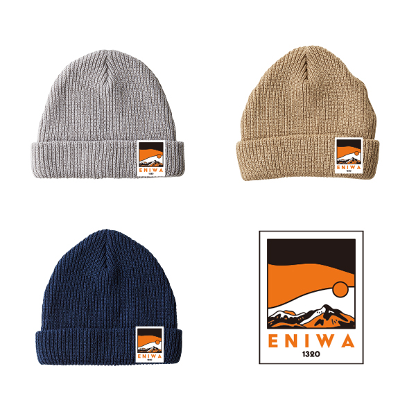 【花ロードえにわ様限定】　ニット帽　ENIWA