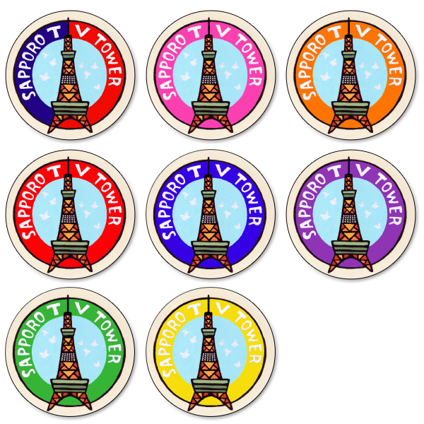 テレビ塔マグネット【さっぽろテレビ塔内売店限定】