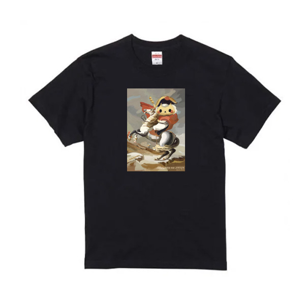 ジンギスカンのジンくん　迷画シリーズ　Tシャツ　中山峠を超えるジンギスカン