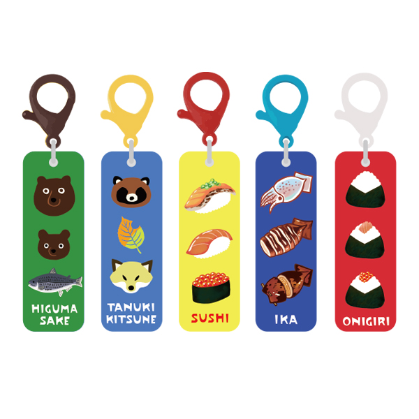 HOKKAIDO　カラーアクリルキーホルダー