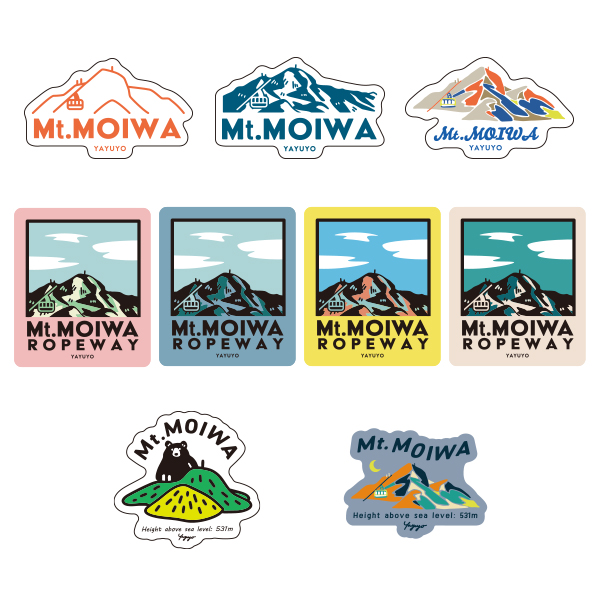 【藻岩山限定】ステッカー