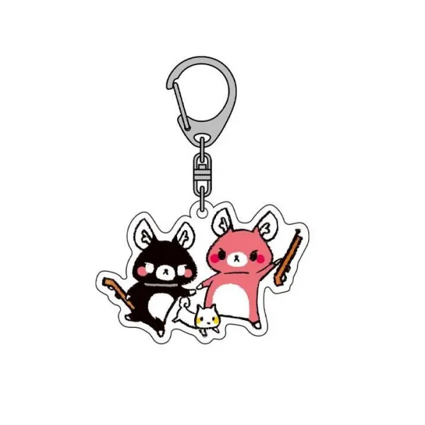 またぎのもみじちゃん×またぎのろくちゃん　Huntiug　Deers　アクリルキーホルダー