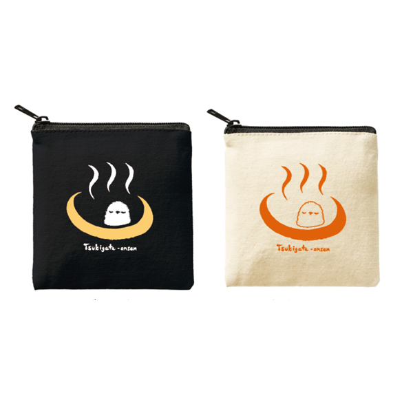 Accotori 【月形温泉ゆりかご様限定】温泉シマエナガ　まめポーチ