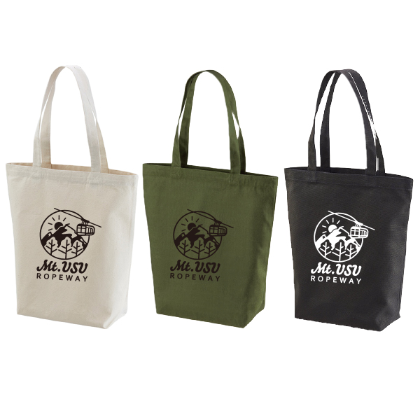 【有珠山ロープウェイ様限定】オリジナルトートバッグ　有珠山マーク丸