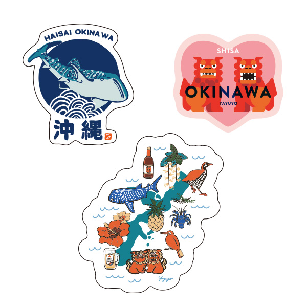 【アートクリエイト様限定】沖縄ステッカー（YAYUYO）