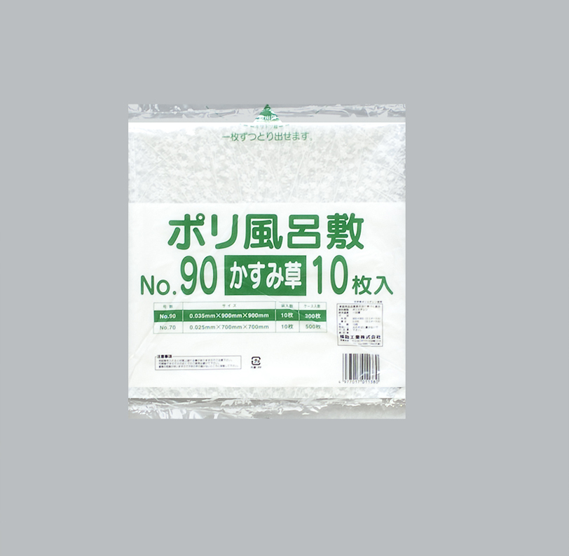 ポリ風呂敷 かすみ草