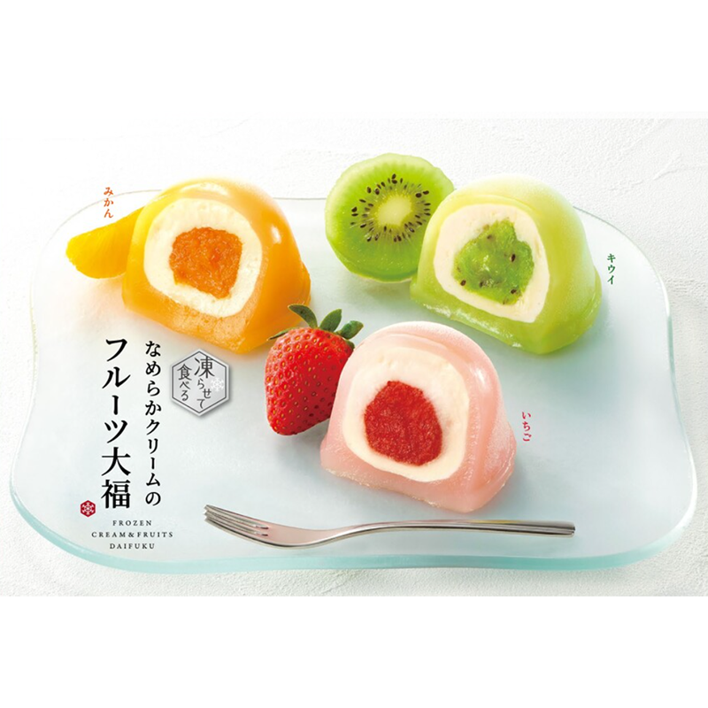 【2月20日新発売】凍らせて食べる なめらかクリームのフルーツ大福