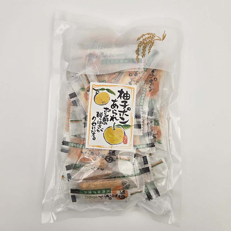柚子ポンあられ