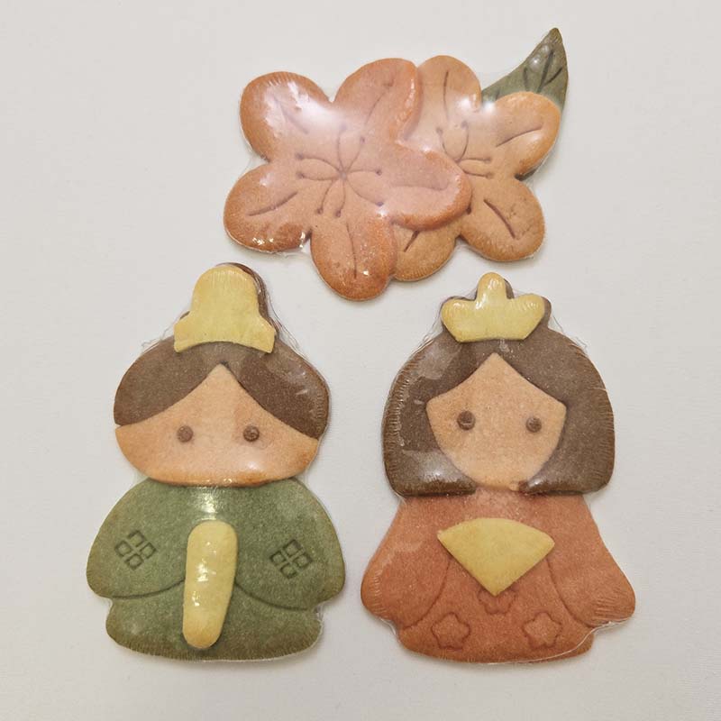 【受付中!1月上旬から出荷ｽﾀｰﾄ】ひなまつりクッキー