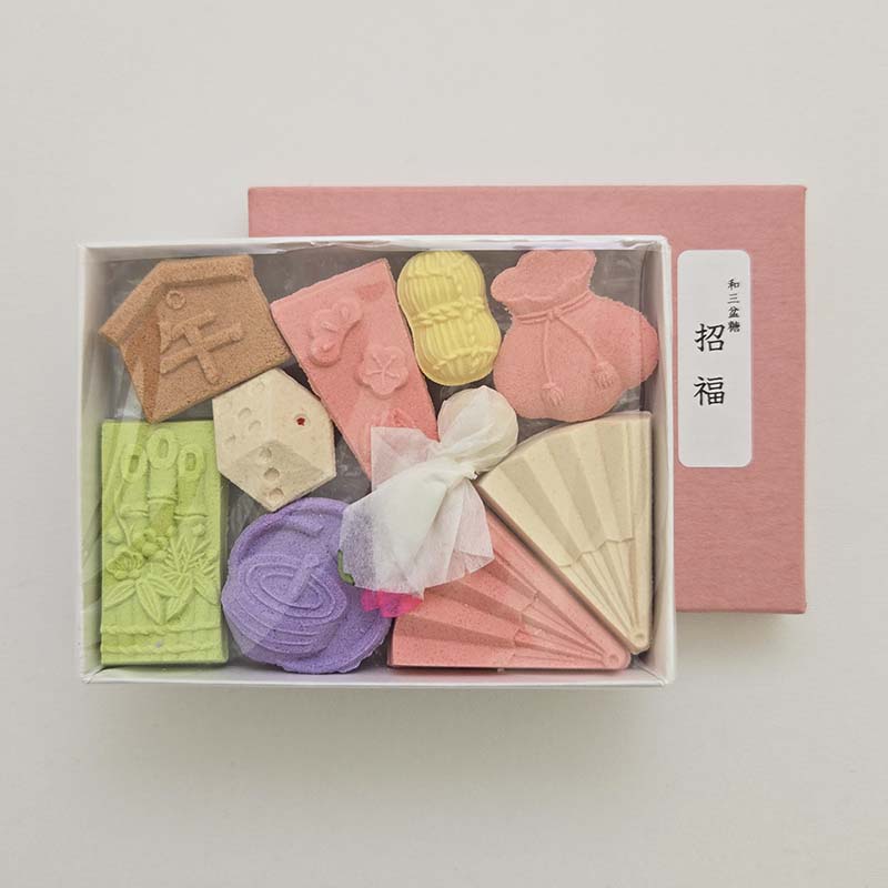箱入 和三盆 招福