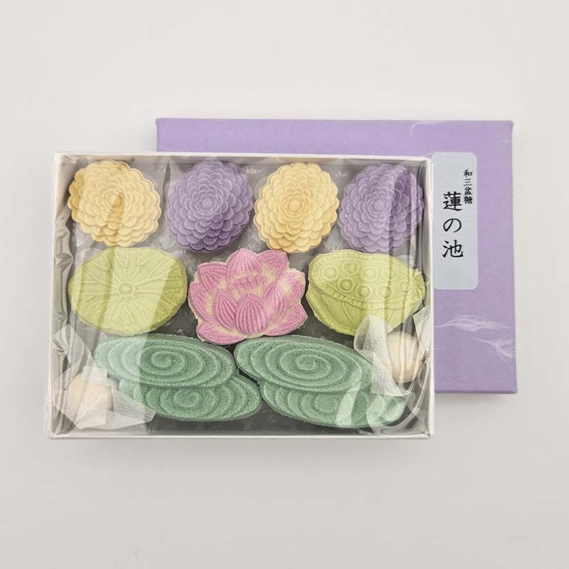 箱入 和三盆 蓮の池