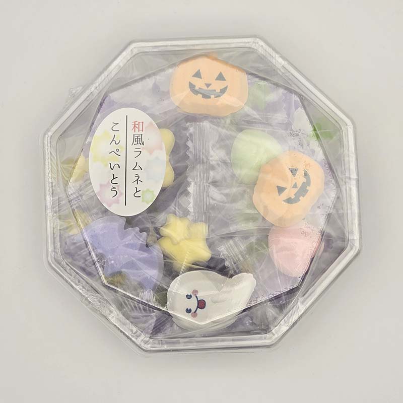 【受付中！8月下旬～出荷スタート】和風ラムネと金平糖（ハロウィン）