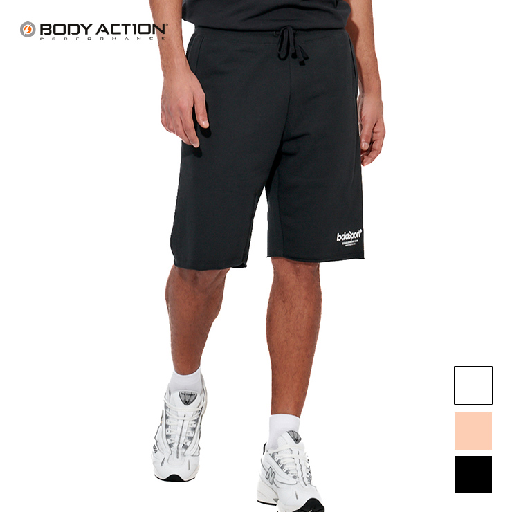 BODY ACTION  ボディアクション ハーフパンツ メンズ  ユニセックス ブラック ホワイト オレンジ Sサイズ　Mサイズ