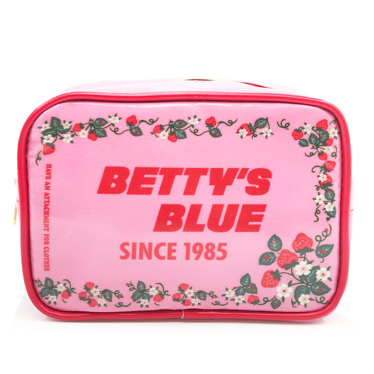 ベティーズブルー ラミネートポーチ BETTY'S BLUE