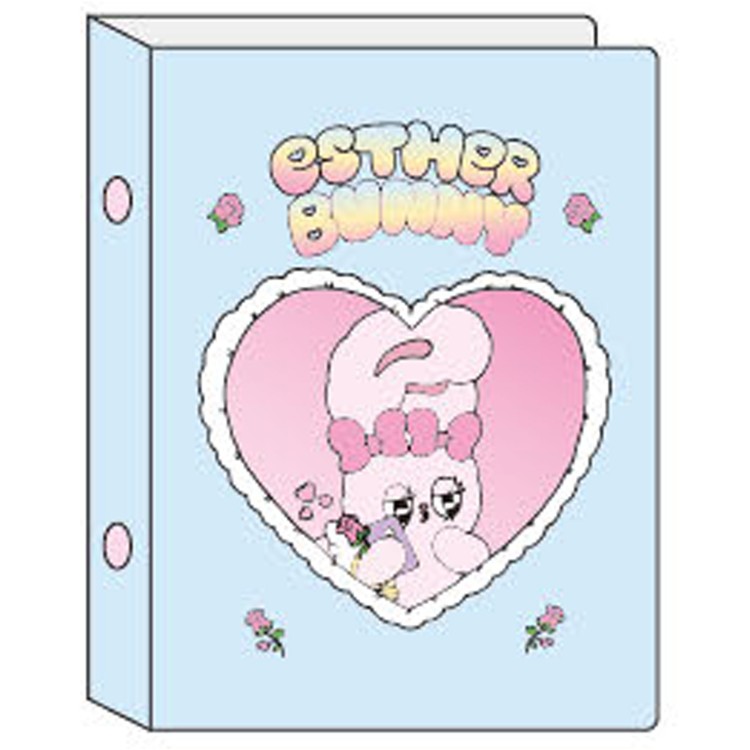 エスターバニー シールバインダー ブルー After school