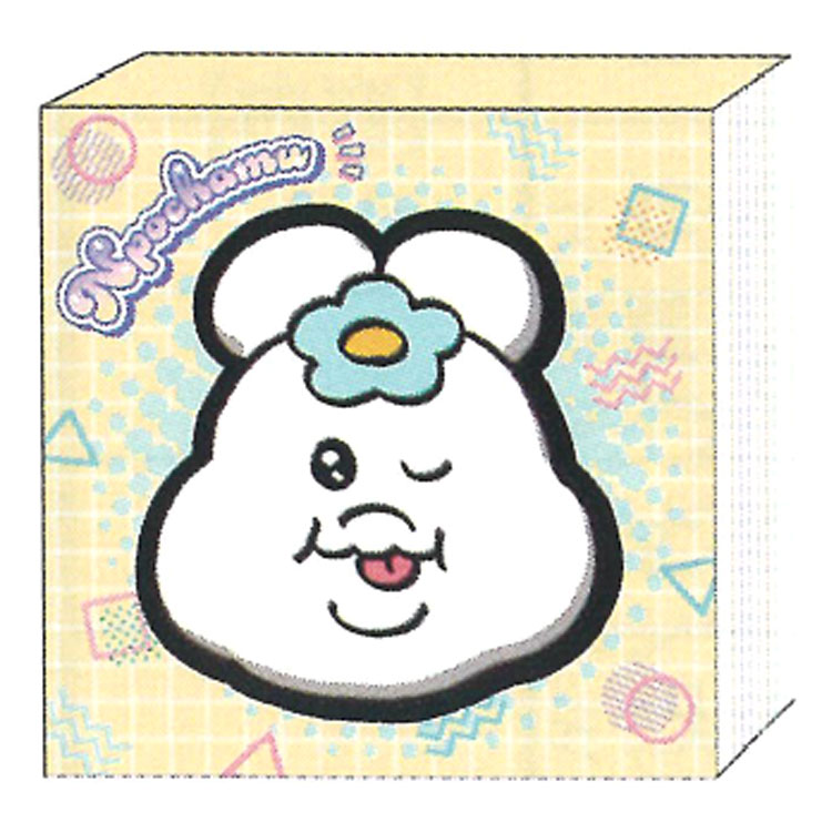 んぽちゃむ 窓付スクエアメモ