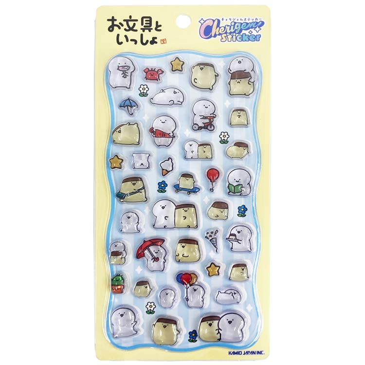 お文具といっしょ チェリジェムステッカー