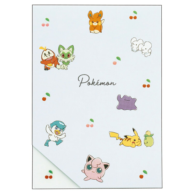 ポケットモンスター クリアシートメモ チェリーチラシ