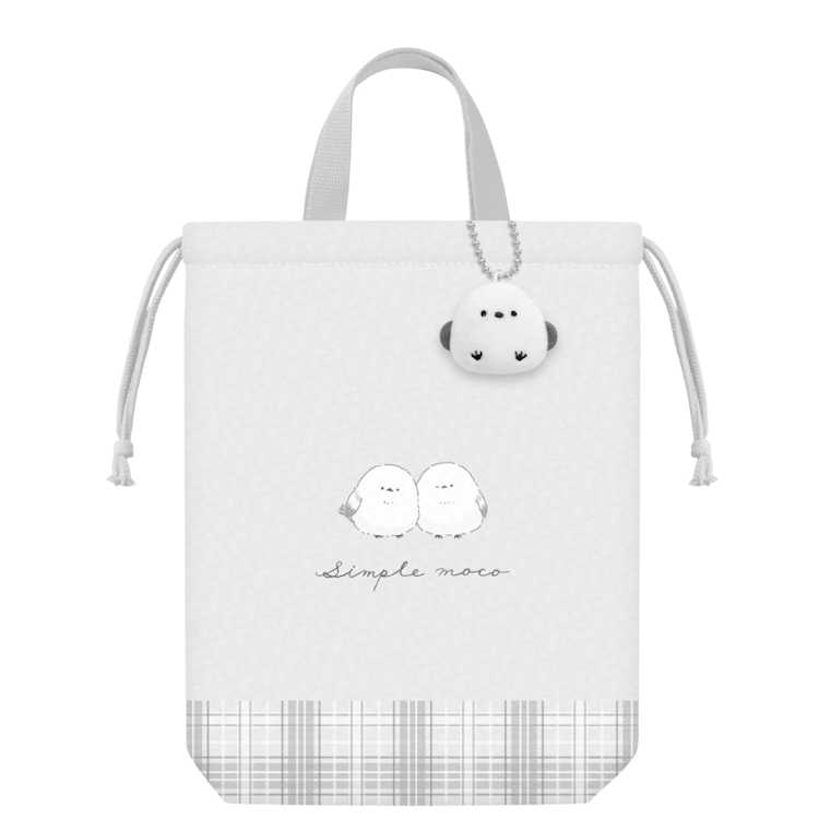 シンプルモコ シューズバッグ