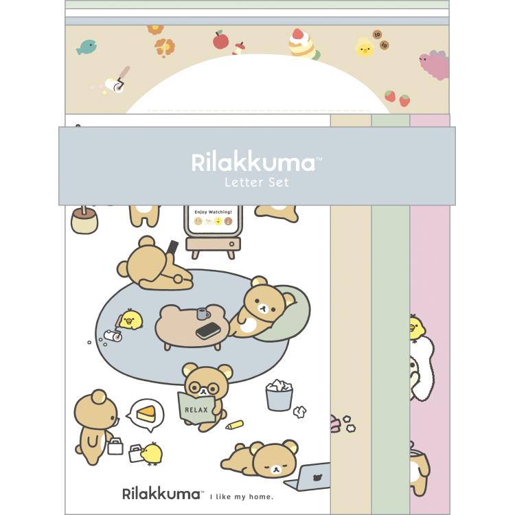 リラックマ レターセット BASIC RILAKKUMA Favorite Things