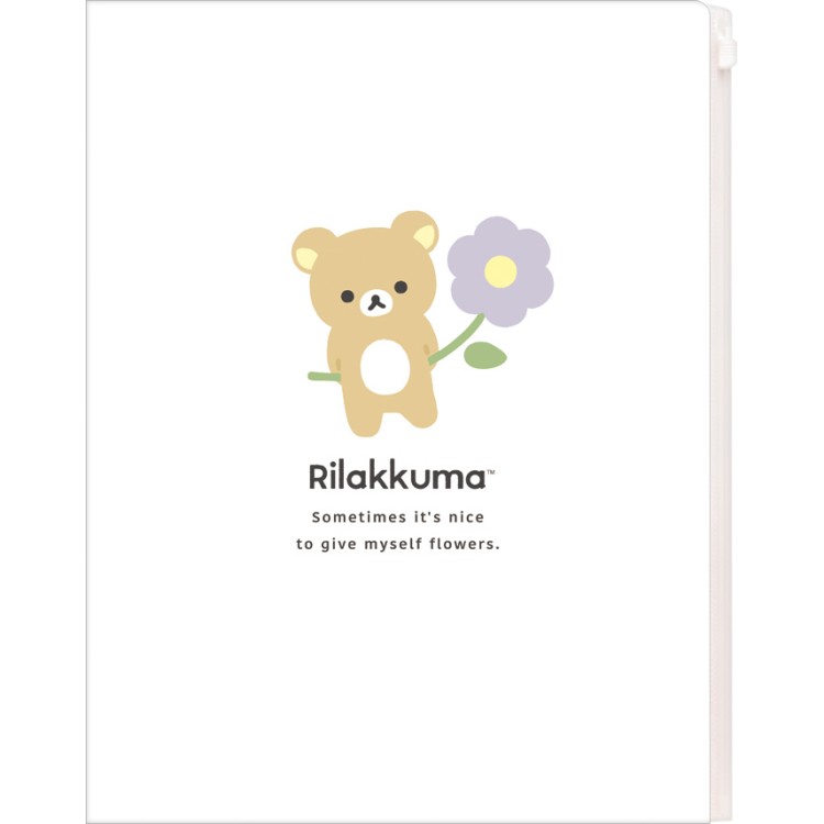 リラックマ クリアホルダー6+1P BASIC RILAKKUMA Flower