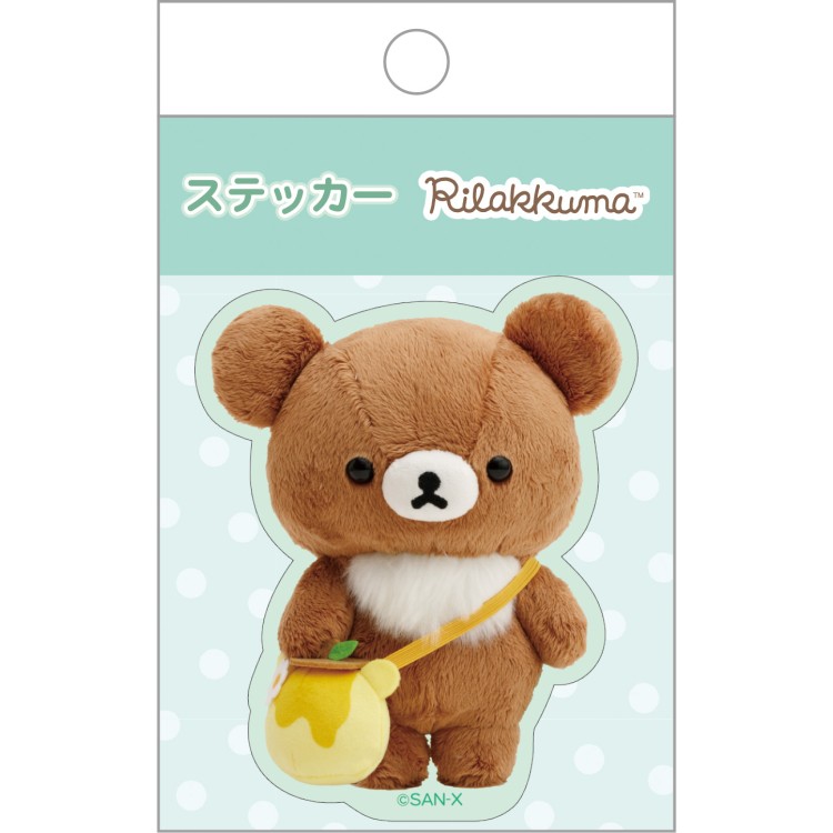 リラックマ ステッカー チャイロイコグマ ぬいフォトシリーズ