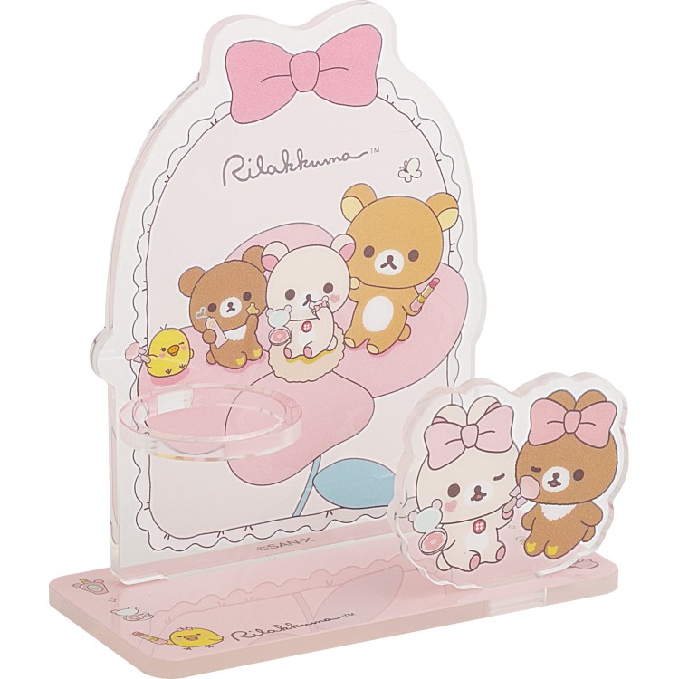 リラックマ アクリルマルチスタンド Makeup Rilakkuma