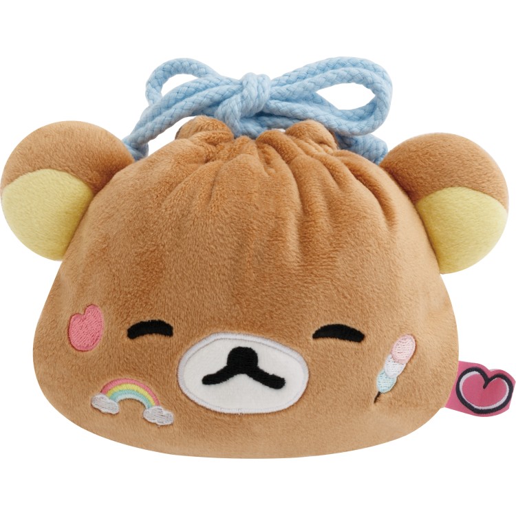 リラックマ ぬいぐるみ巾着 リラックマ ゆるゆるぽかぽか