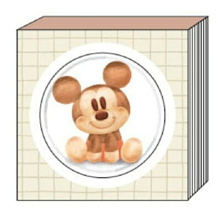 ディズニー 窓付きスクエアメモ Nuiパン