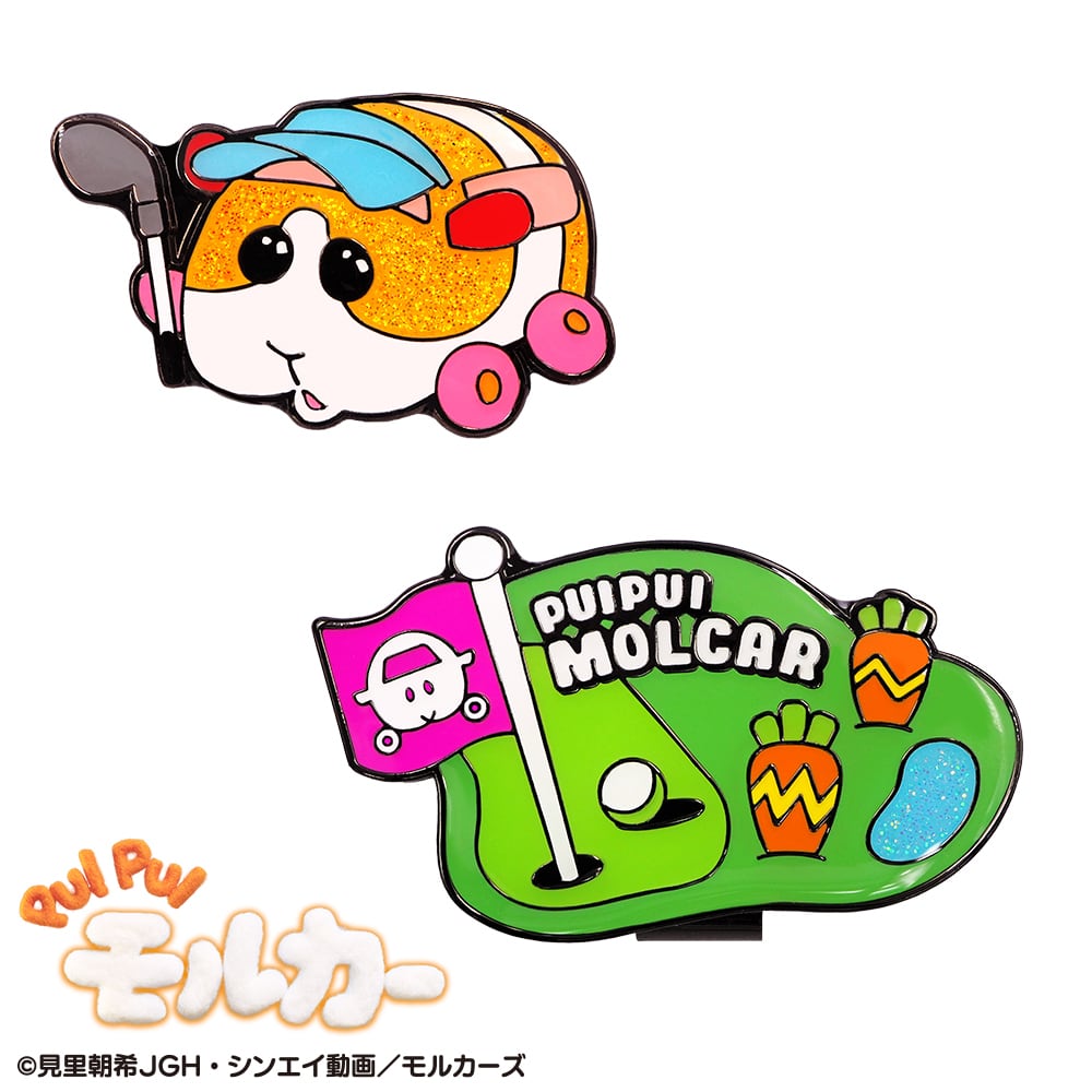 PUI PUI モルカー ゴルフマーカー