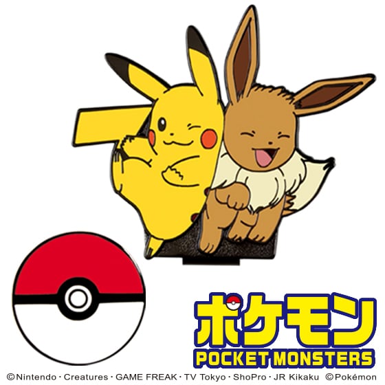 ポケットモンスター ゴルフマーカー(ピカチュウ&イーブイ)