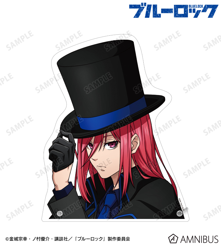 【アルマビアンカ】TVアニメ『ブルーロック』 描き下ろし 千切 豹馬 怪盗団ver． 特大ダイカットアクリルパネル