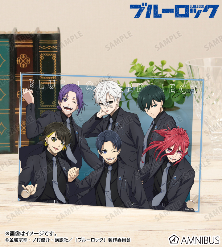 【アルマビアンカ】TVアニメ『ブルーロック』 描き下ろし 集合 スーツモデルver． A5アクリルパネル