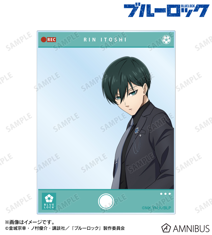 【アルマビアンカ】TVアニメ『ブルーロック』 描き下ろし 糸師 凛 スーツモデルver． アクリルカード