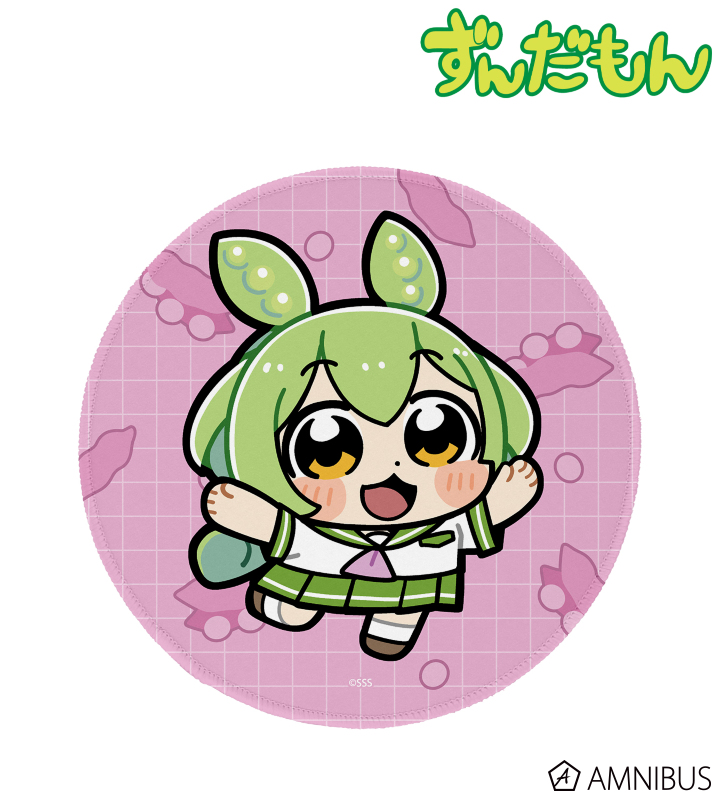 【アルマビアンカ】ずんだもん 大川ぶくぶさんイラスト 夏セーラー服ずんだもん スクールver. マウスパッド